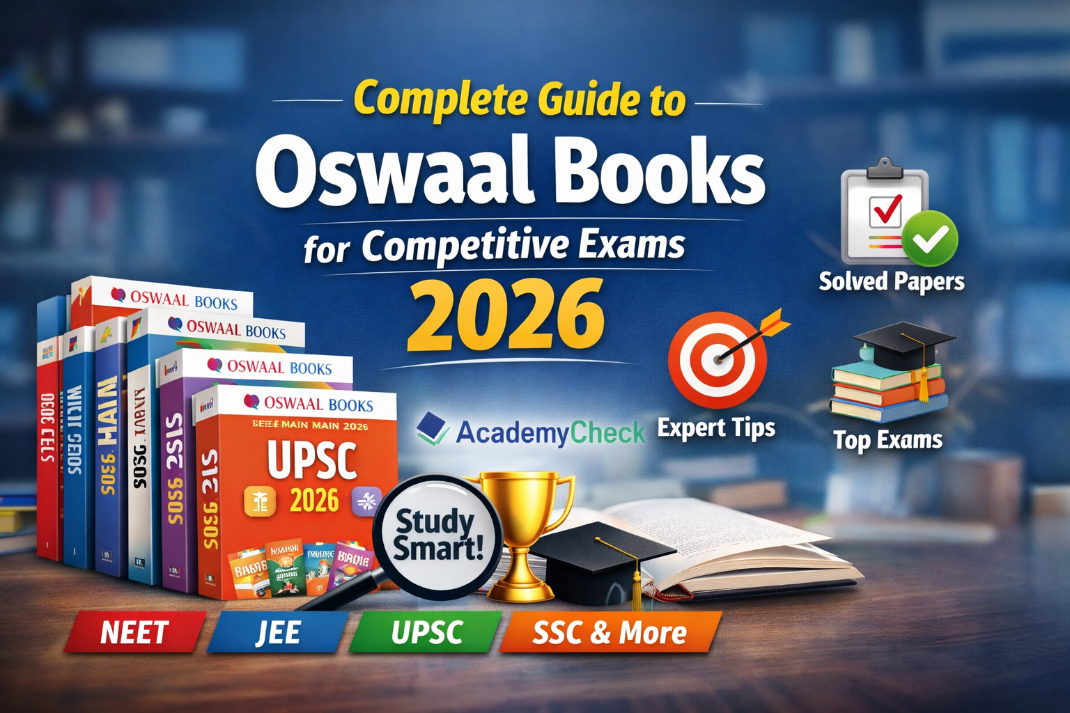 Why Oswaal Books Are the Top Choice for Competitive Exams 2026 (Complete Guide)